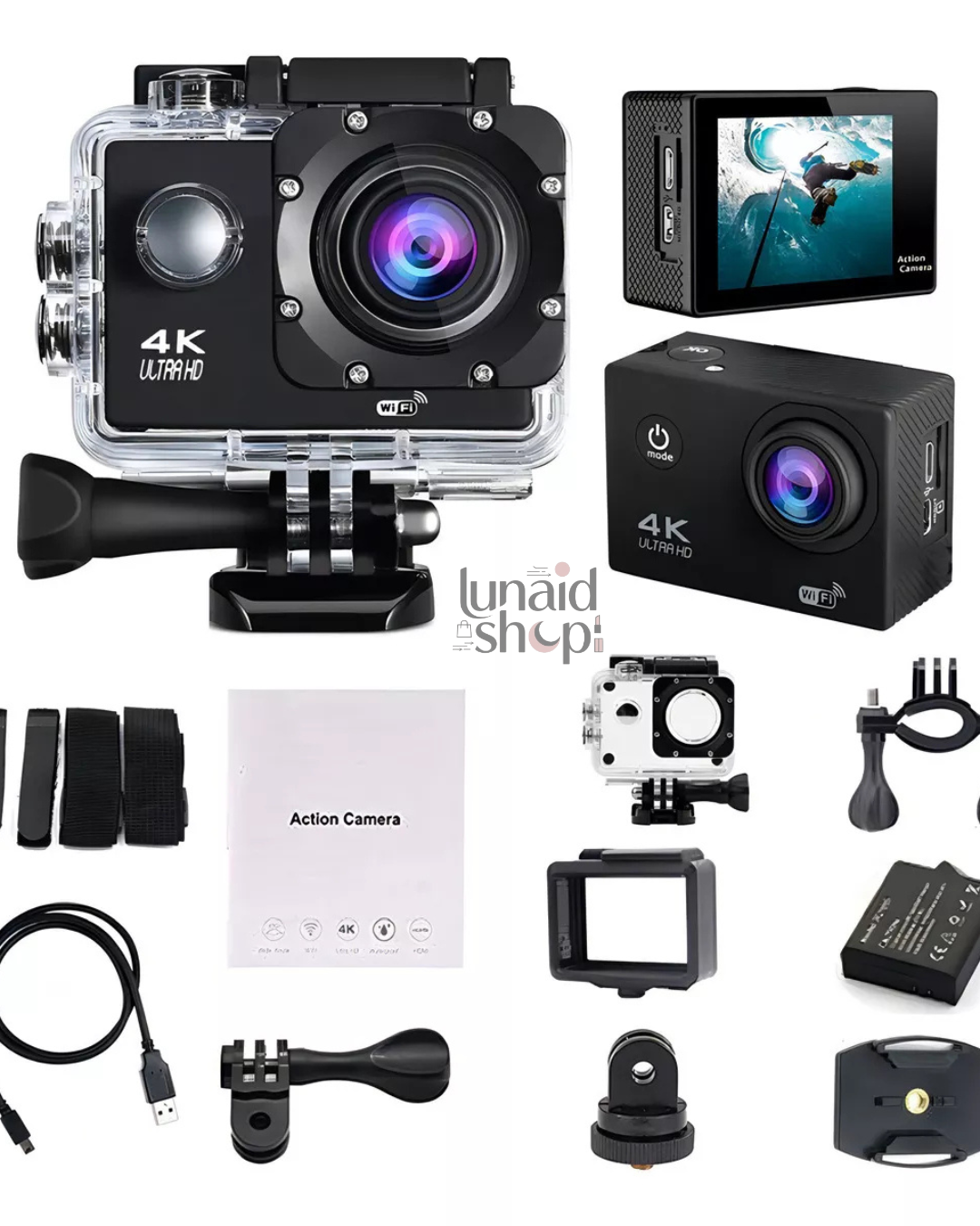 Camara Modelo Go - Pro Sports ULTRA HD 4K
