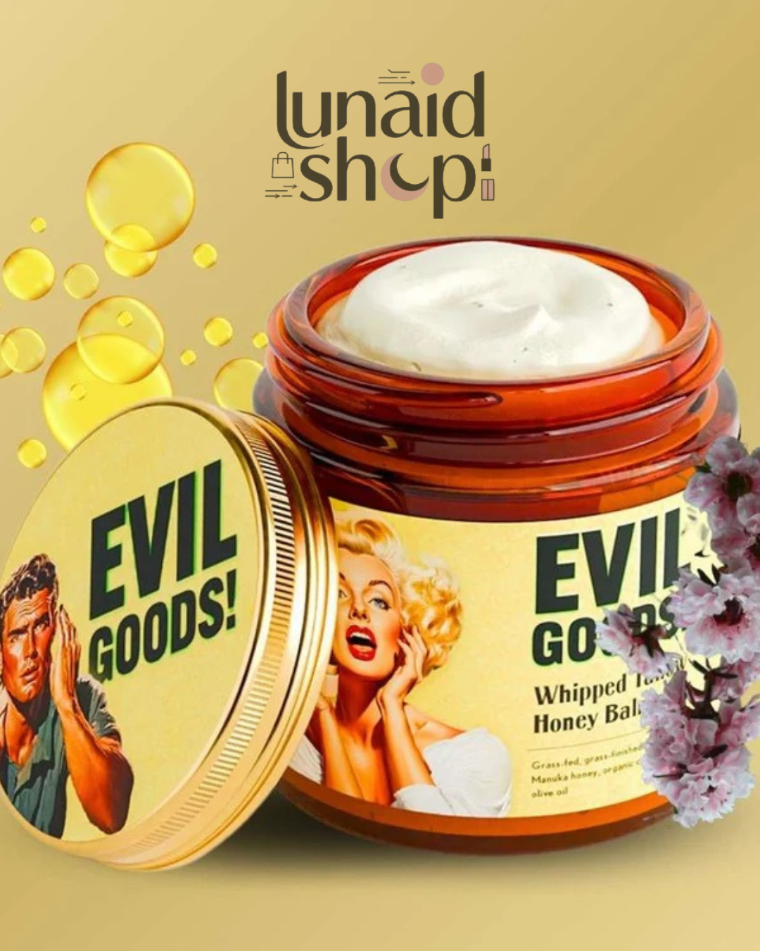 EvilGoods – Bálsamo con Sebo de Res y Miel de Manuka Premium