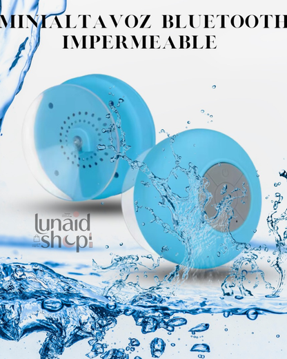 PARLANTE SPASH PROOF, SONIDO POTENTE Y RESISTENTE AL AGUA