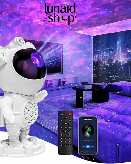 ASTRONAUTA PARLANTE BLUETOOTH + PROYECTOR