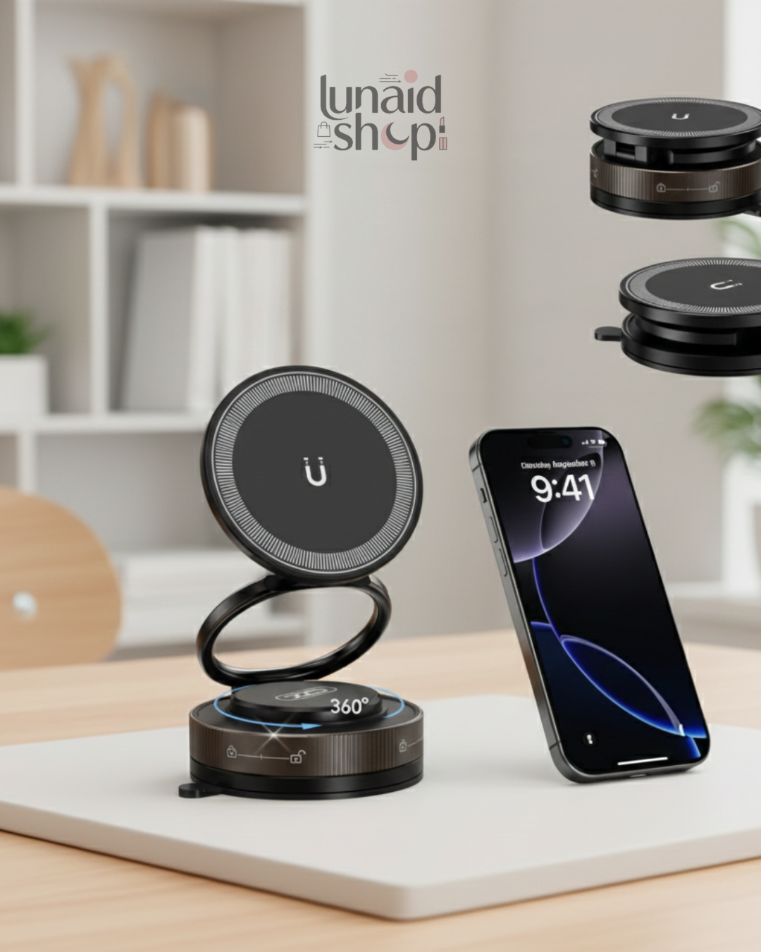 Soporte Magnético 360° para Celular