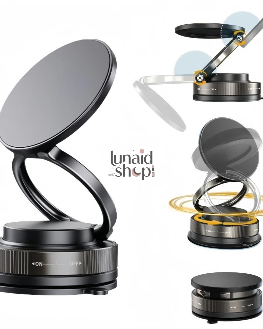 Soporte Magnético 360° para Celular