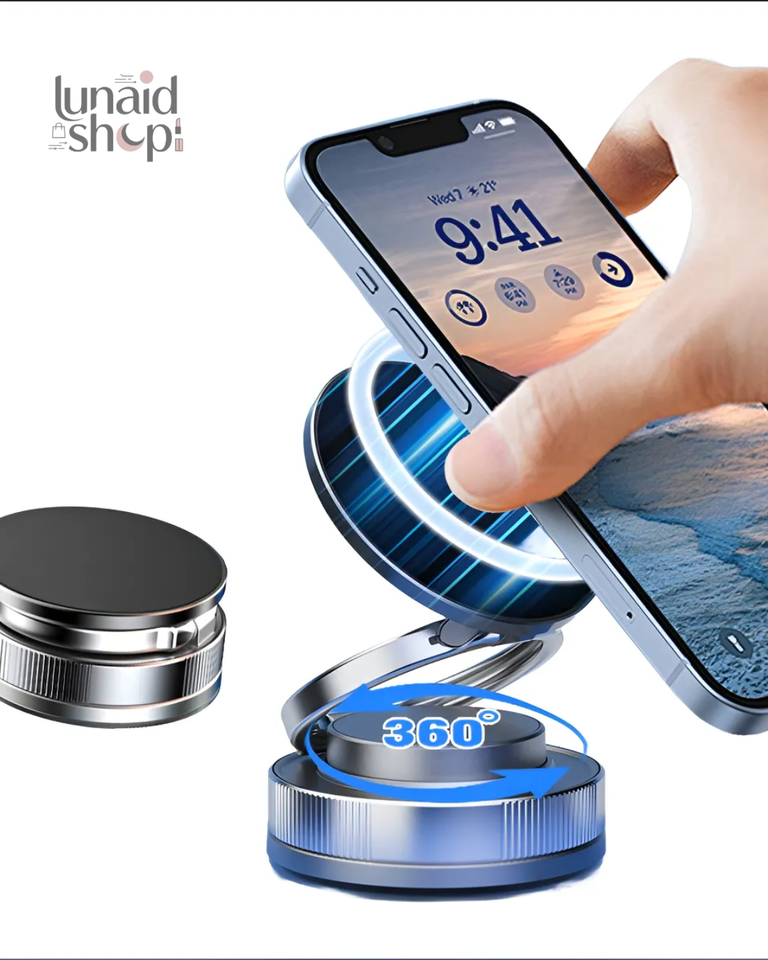 Soporte Magnético 360° para Celular