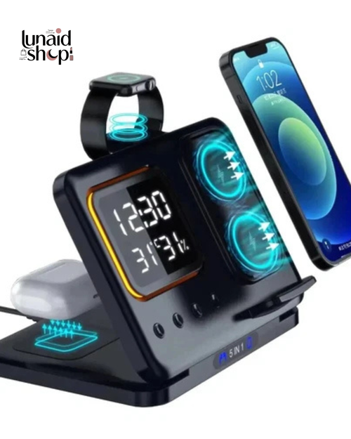 CARGADOR INALAMBRICO 5 EN 1