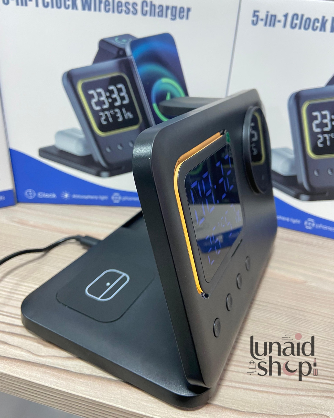 CARGADOR INALAMBRICO 5 EN 1